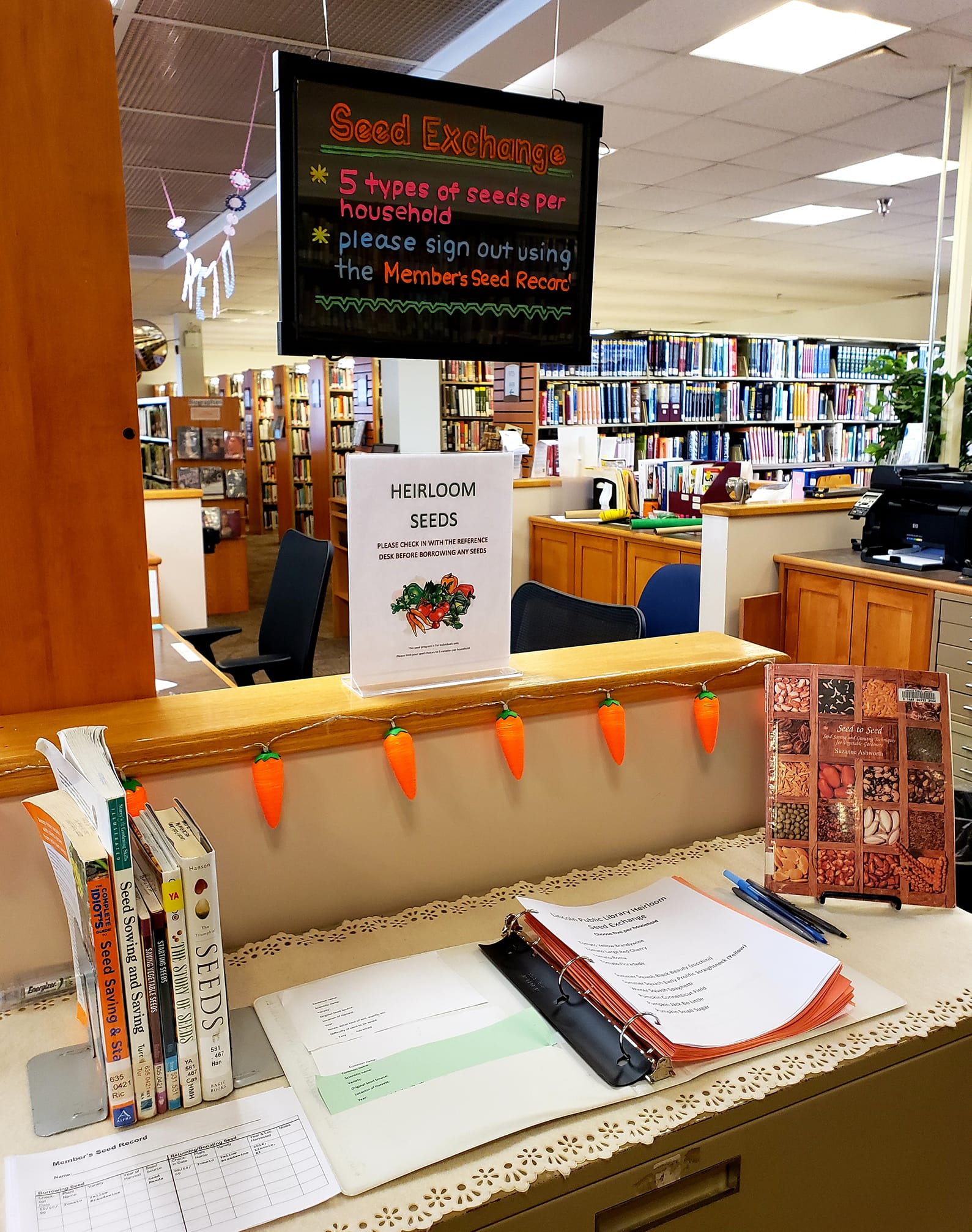 Library Seed Exchange