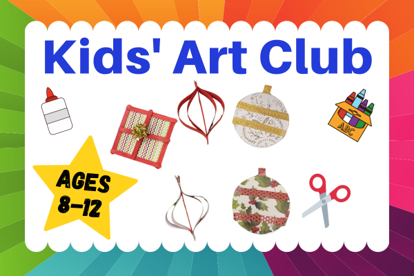 art club, holiday ornaments