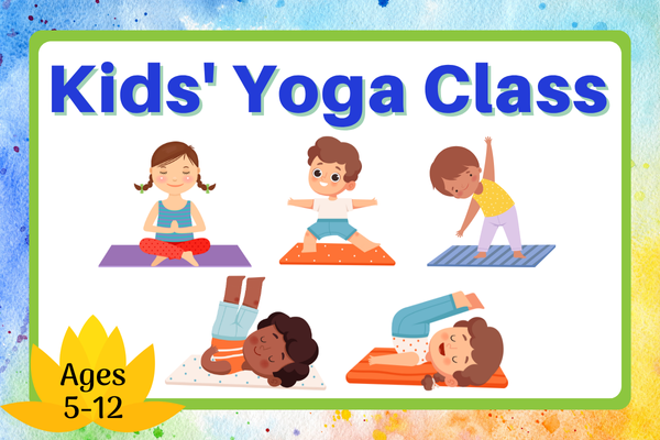 kids' yoga class ages 5-12